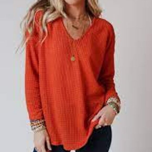 Flattering Open Back Knit Top - Picture 1 of 2